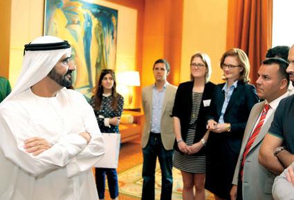 محمد بن راشد: الإبداع والنجاح يولدان من رحم الأزمات والشدائد